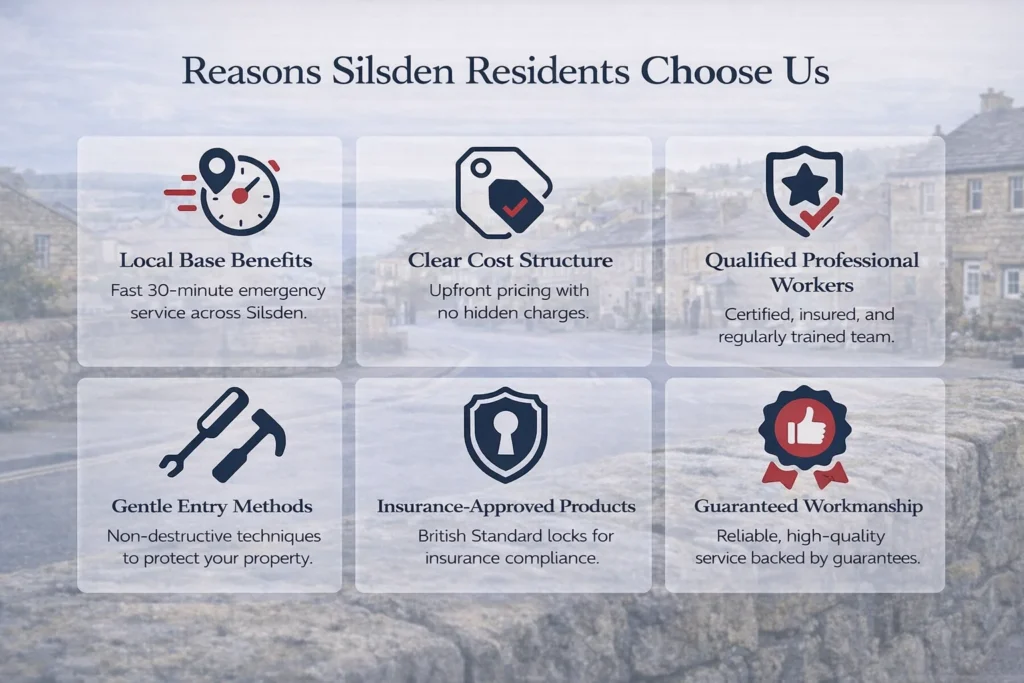 Reasons Silsden Residents Choose Us