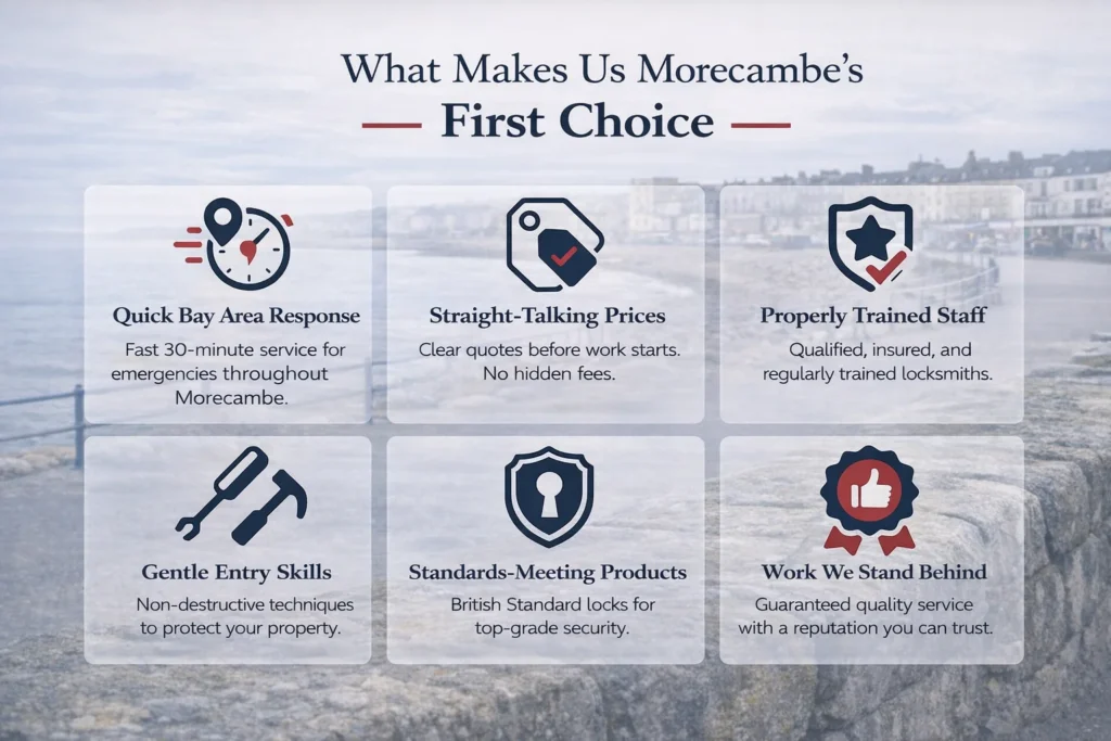 What Makes Us Morecambe's First Choice