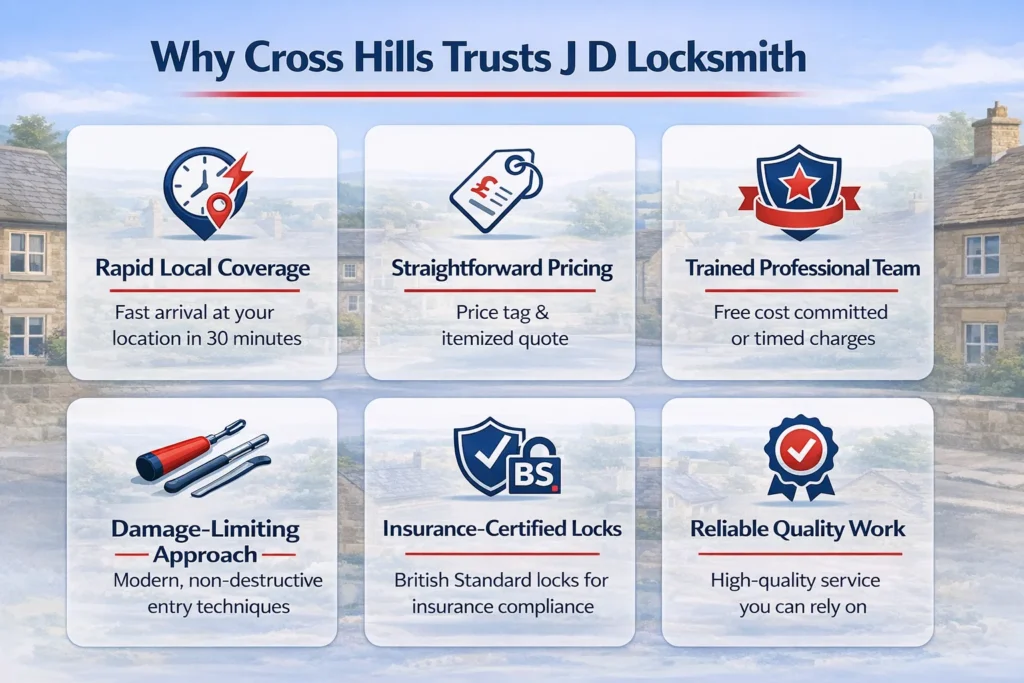 Why Cross Hills Trusts JD Locksmith
