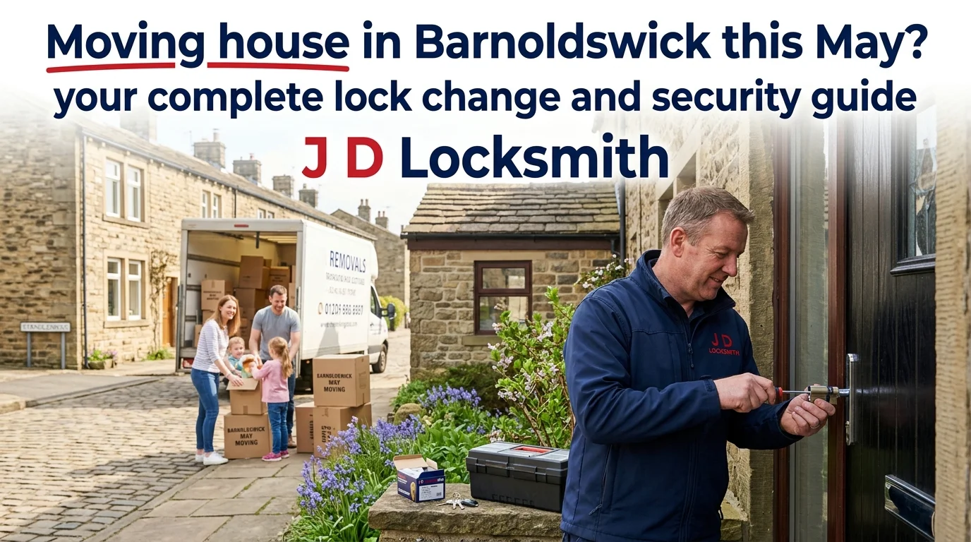Moving House in Barnoldswick? Change Your Locks on Day One